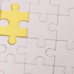 yellow jigsaw puzzle piece